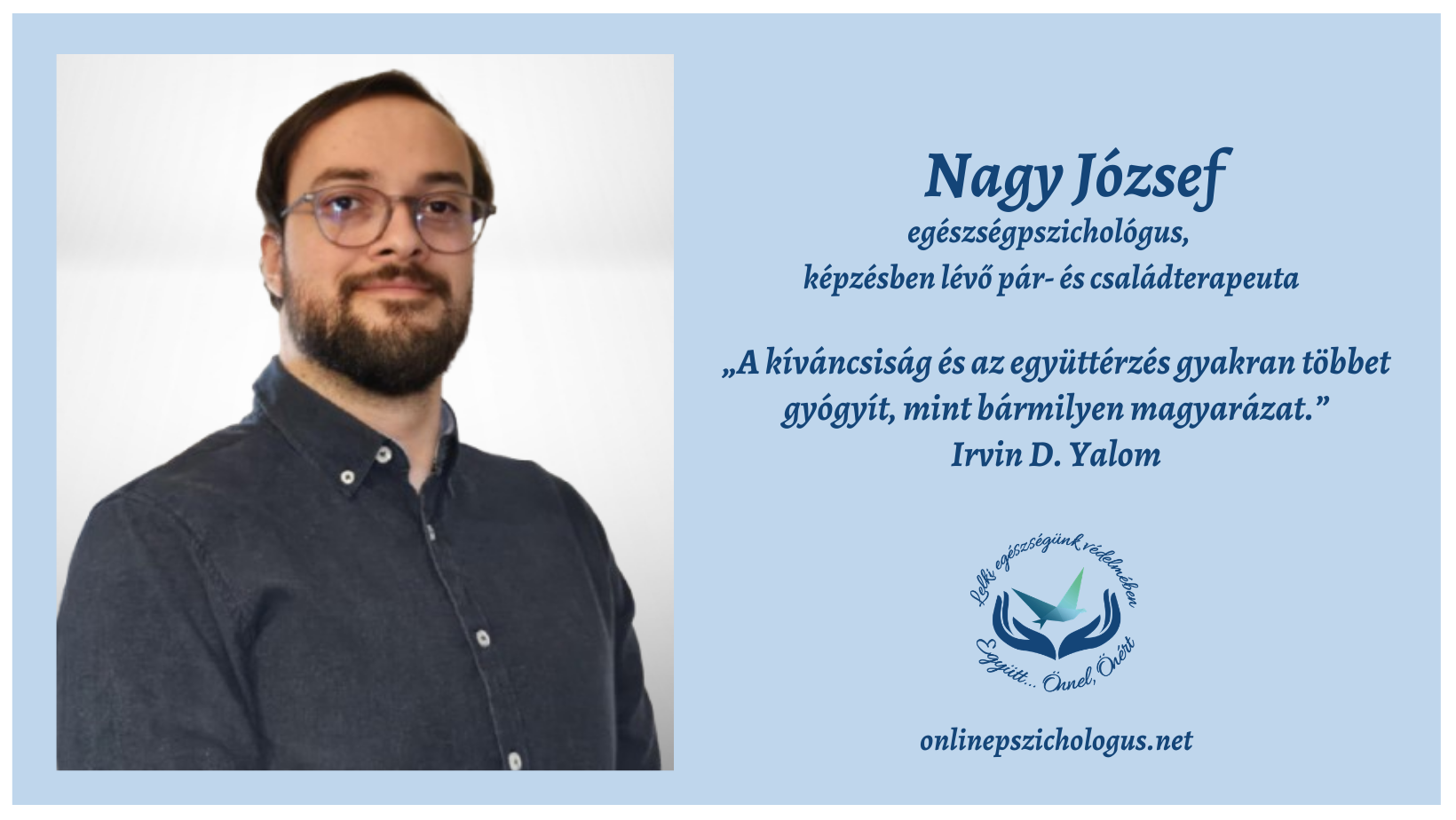 Interjú Nagy József egészségpszichológussal