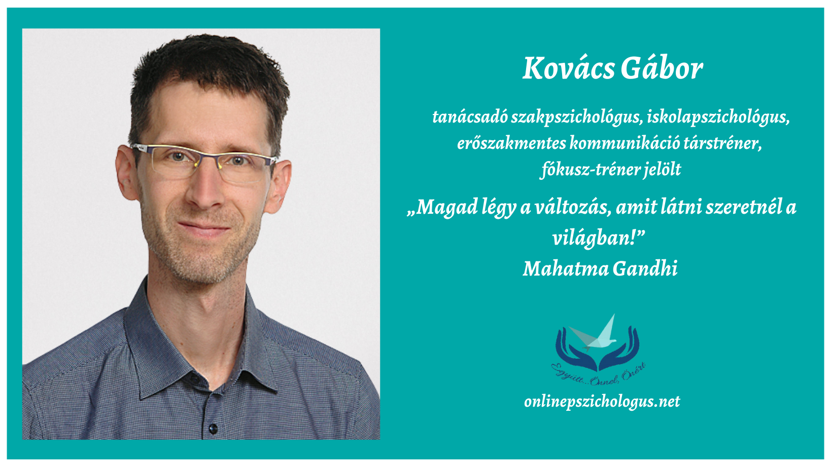 Interjú Kovács Gábor tanácsadó szakpszichológussal