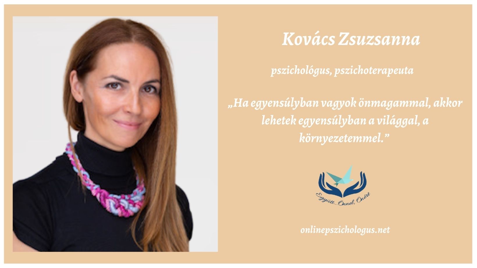 Interjú Kovács Zsuzsanna pszichoterapeutával